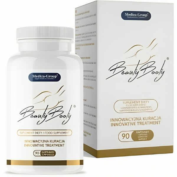 Medica beautybooty complemento alimenticio natural para la firmeza de los glúteos y el cuidado de la piel