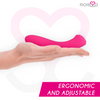 Moressa celso masajeador duo Punto G y suero pelvico premium silicone recargable