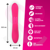 Moressa ethan efecto wave mas potente vibración premium silicone recargable