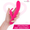 Moressa ethan efecto wave mas potente vibración premium silicone recargable