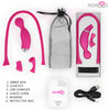 Kirk duo succionador con masajeador multi prestaciones premium silicone recargable