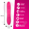 Moressa molly impulsor movimiento arriba y abajo y potente vibración premium silicone recargable