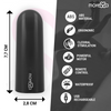 Nix potente vibrador multi juegos control remoto negro