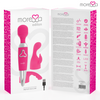 Moressa odilon wand potente motor mas dos cabezales premium silicone recargable