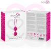 Moressa osian three entrenamiento suelo pelvico 85 gr premium silicona rosa