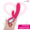 Moressa troy masajeador Punto G y clítoris premium silicone recargable