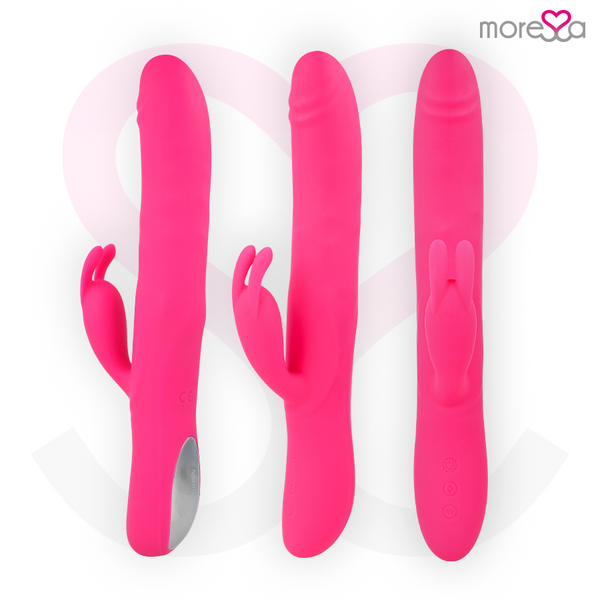 Moressa warren impulsor oscilante y potente vibración premium silicona recargable
