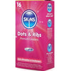 Skins dots y ribs preservativos premium pack 16