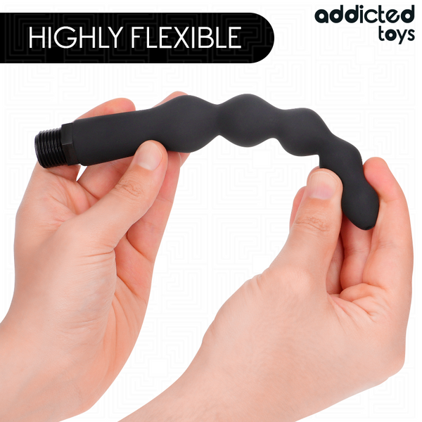 Addicted limpiador anal con adaptador universal modelo 5