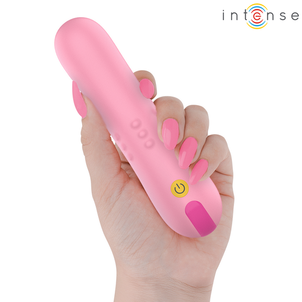 Barbara vibrador con perlas giratorias