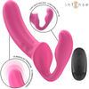 Amy vibrador doble 20 cm rosa control remoto