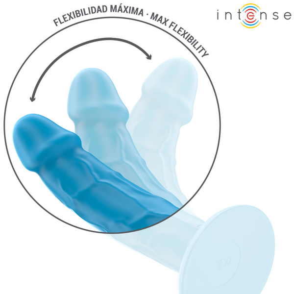 Phoebe vibrador realístico 10 vibraciones azul control remoto