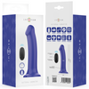 Victoria vibrador con ventosa 10 vibraciones azul oscuro control remoto