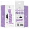 Brenda vibrador talla m diseño en espiral 10 vibraciones morado control remoto