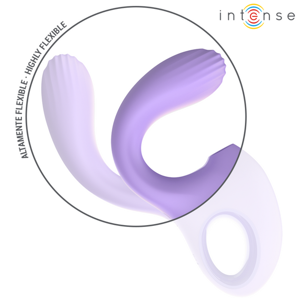 Vibrador y estimulador violeta intense baxter 2