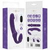 Jill vibrador doble 20 cm violeta control remoto