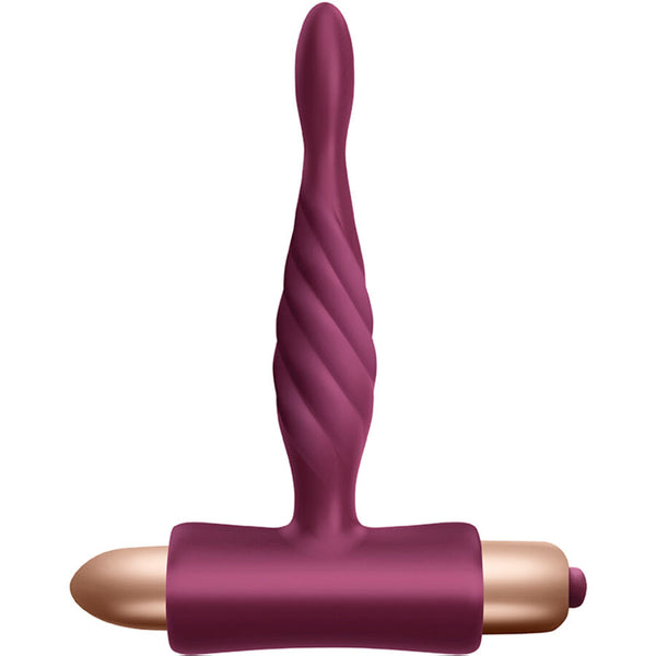 Rapture kit vibrador clásico con plug anal principiantes