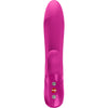 Bi stronic embrace conejo estimulador de empuje magenta