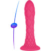 Silexd dreamy dildo fantasy silicona liquida termoreactivo fucsia 18.5 cm
