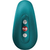 Vibrador air pulse verde cherie doble