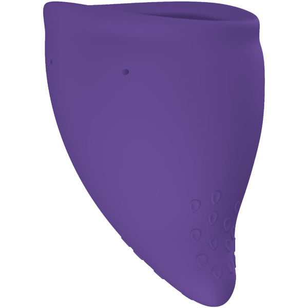 Fun copa menstrual talla a morado oscuro