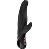 Lady bi vibrador conejo negro