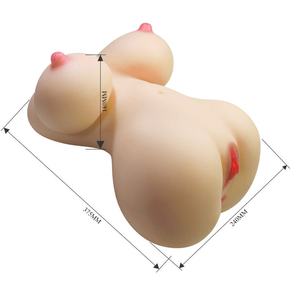 Crazy fiona torso femenino realista vagina y anal 7.1 kg