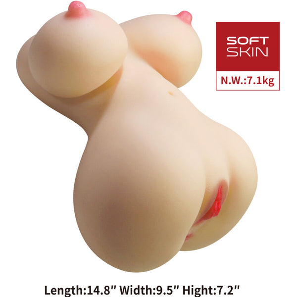 Crazy fiona torso femenino realista vagina y anal 7.1 kg