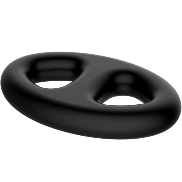 Crazy anillo doble silicona ovalado