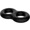 Crazy anillo doble silicona infinity