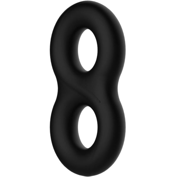 Crazy anillo doble silicona infinity