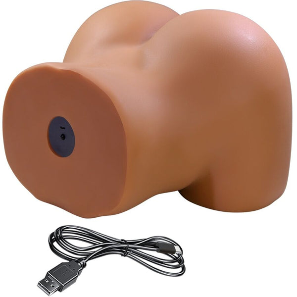 Wendy trasero femenino realista vibrador y succionador con sonido 11 kg