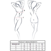 Passion resilque set sujetador con tanga rojo l xl