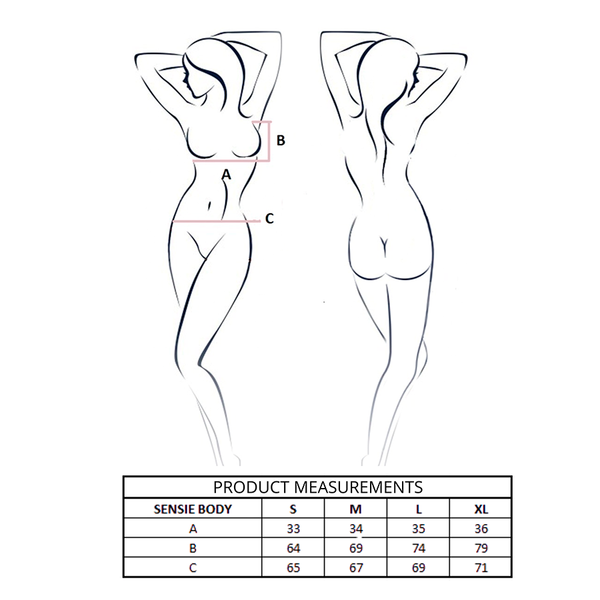 Passion sensie body amarillo s m