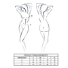 Passion sensie body azul marino l xl
