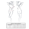 Passion belissana set sujetador con tanga negro s m