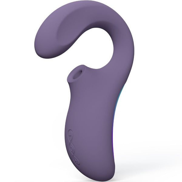 Lelo enigma wave masajeador triple vibración morado