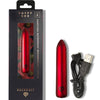 Bala vibradora recargable roja