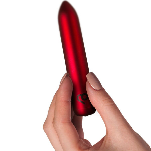 Bala vibradora recargable roja