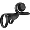 Snail jovi anillo de pareja control remoto negro