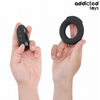 Vibrador efecto calor control remoto anillo pene