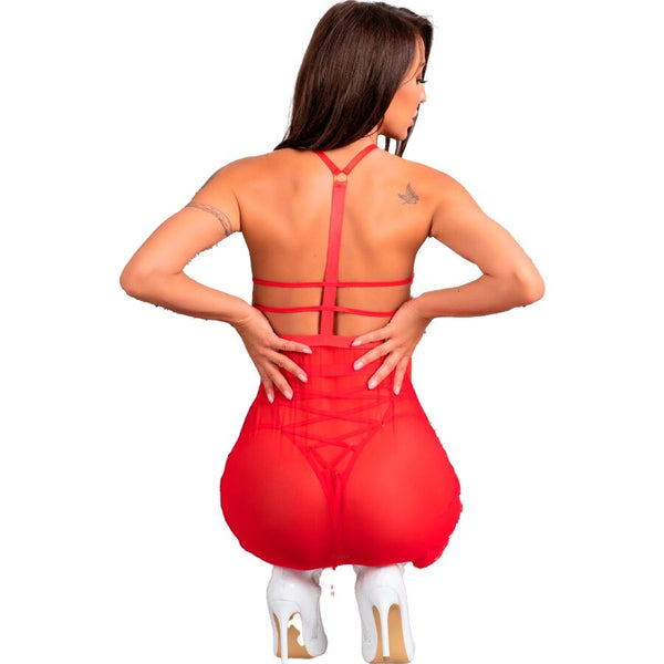 Livco santas candy lc 90722 camisa con tanga navideño