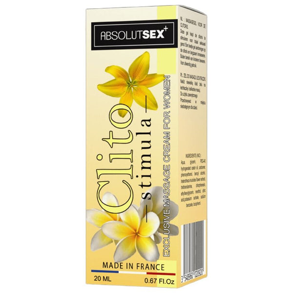 Crema estimuladora de clítoris