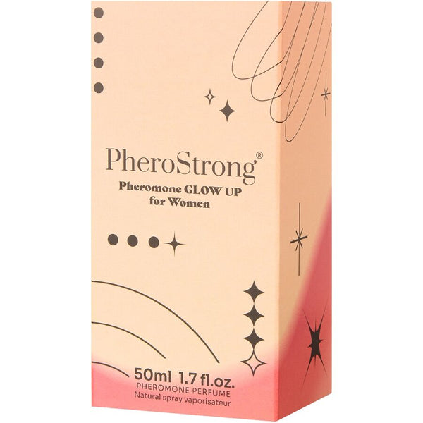 Pherostrong glow up perfume con feromonas para mujer 50 ml