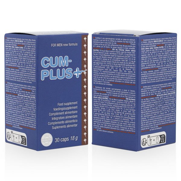 Cobeco cum plus complemento alimenticio para la calidad del esperma y el bienestar masculino