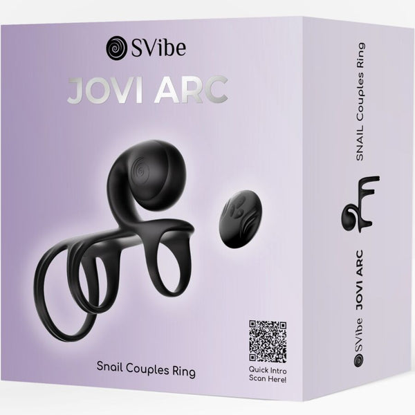 Snail jovi arc anillo de pareja control remoto azul