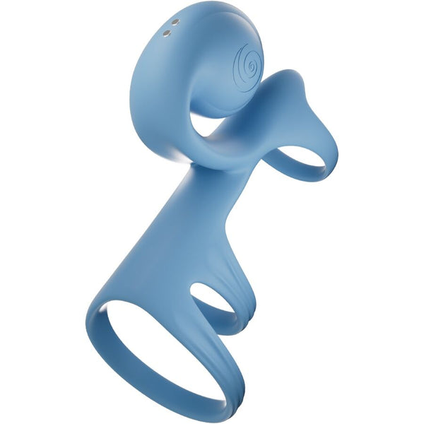 Snail jovi arc anillo de pareja control remoto azul