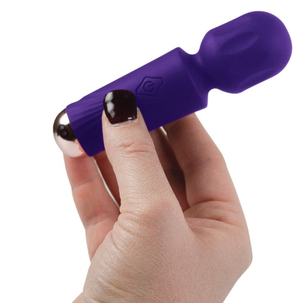 Mini varita recargable 16 funciones fucsia