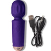 Mini varita recargable 16 funciones fucsia