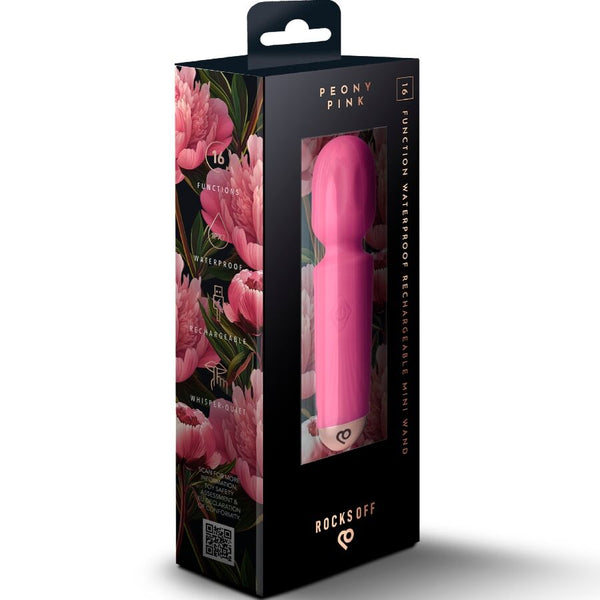 Mini varita recargable 16 funciones fucsia